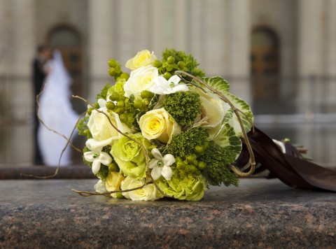 Bouquet on the Ground