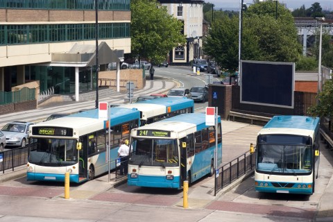 Bus station