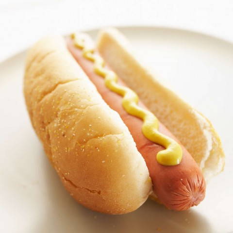 Hot Dog with Mustard