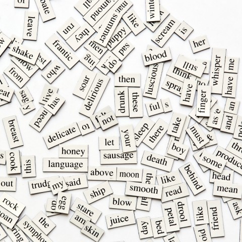 Список различных слов на английском языке