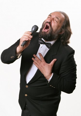 An Opera Singer in a Tuxedo.